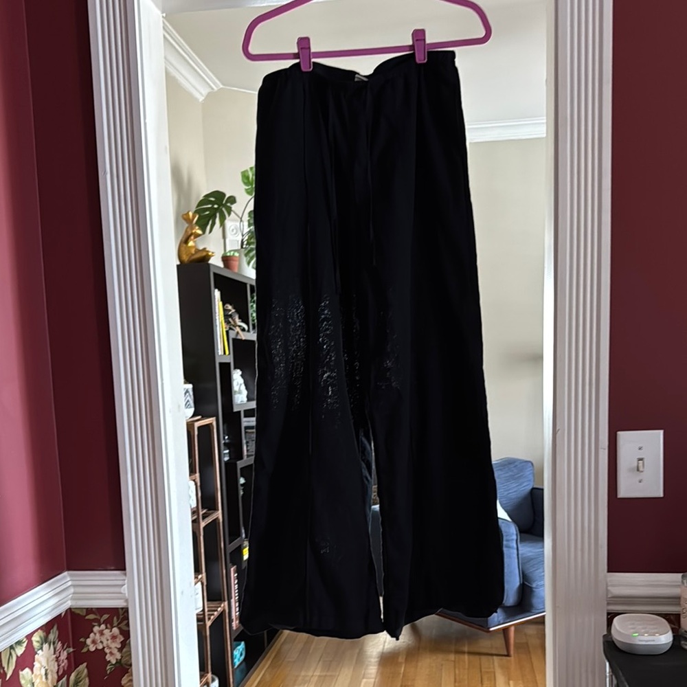 A New Day Black Wide Leg Pants